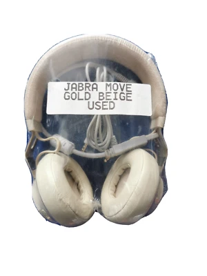 $89.99 • Buy GENUINE Jabra Move Style Wireless Headset Bluetooth HD Sound Gold Beige