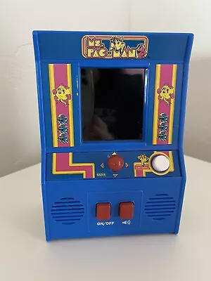 Ms Pac-Man Bandai Namco Retro Mini Tabletop Arcade Game Reissue (2018) ** Works! • $9.99