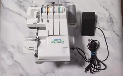 White Speedylock Differential 1600 Serger Sewing Machine | Free-Arm Type  • $268