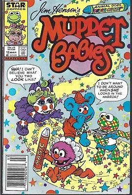 Jim Henson's Muppet Babies #12 (fn) Copper Age Marvel Humor / Tv Comic • $5.89