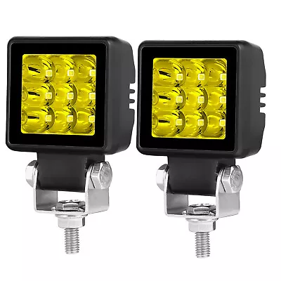 Pair 2  90W LED Cube Work Light Bar Spot Pods Driving Motorcycle Offroad SUV ATV • $26.98