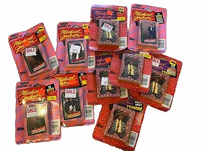 LOT: 1984 Sealed Topps Michael Jackson 33 Peel Away STICKERS Card Sets • $20