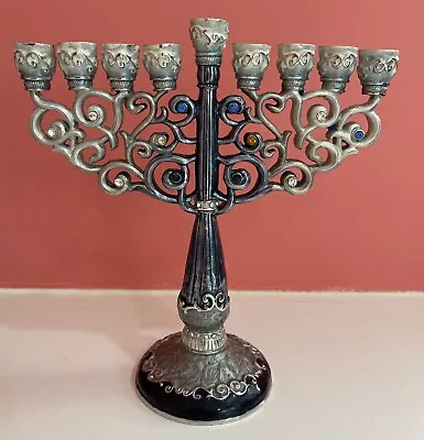 Menorah Unique Jewish Hannukah Candles • $189.05