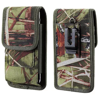 Pouch Case For Samsung Galaxy M14 4G Camouflage Belt Holster • $12.99