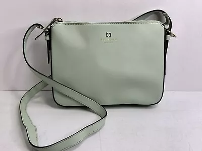 Kate Spade Charlotte Street Irini Mint Mojito Crossbody Small Leather Purse • $24.50