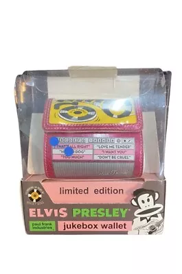 Paul Frank X Elvis Presley Limited Edition Jukebox Wallet 2003 NEW-Other • $64.36