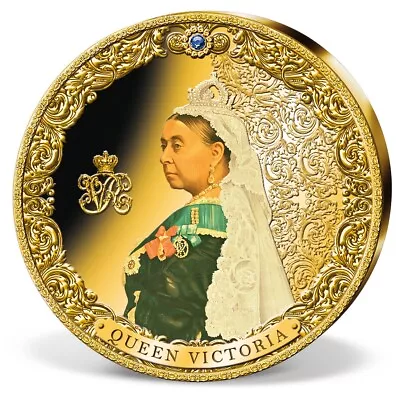 'Queen Victoria' Supersize Commemorative Strike Coin RRP £99.95. • £24.95