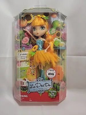 LA DEE DA CYANNE Sunflower Burst Garden Tea Party 10” Doll Spin Master RARE NIB • $45.55