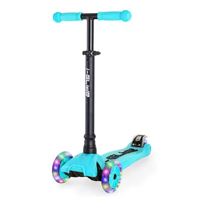 I-Glide Kids 3 Wheel V3 Scooter LED Wheels - Aqua • $119.95