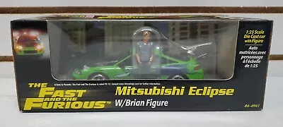 2002 Revell: Fast & The Furious (1:25 Scale) Mitsubishi Eclipse W/ Brian Figure • $129.99