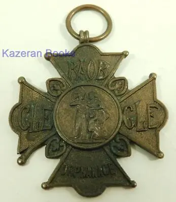 £16.99 • Buy Antique 1921 RAOB Buffaloes Orphanage GLE Subscriber Metal Jewel Medal