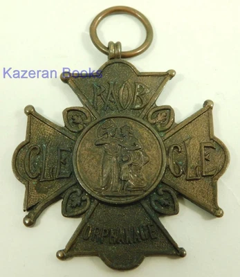 £16.99 • Buy Antique 1921 RAOB Buffaloes Orphanage GLE Subscriber Metal Jewel Medal