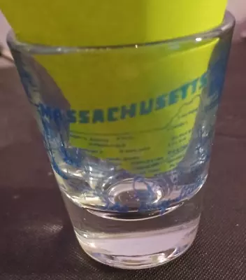 Vintage Massachusetts Shot Glass 1986 • $5