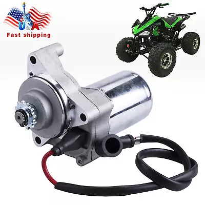 ATV Electric Starter Motor 3 Bolt 50cc-125cc 4 Wheeler Taotao Kazuma Roketa SUNL • $15.59