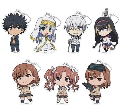 NEW A Certain Magical Index III Acrylic Key Holder W/Stand 7 Type Official Japan • $39.99