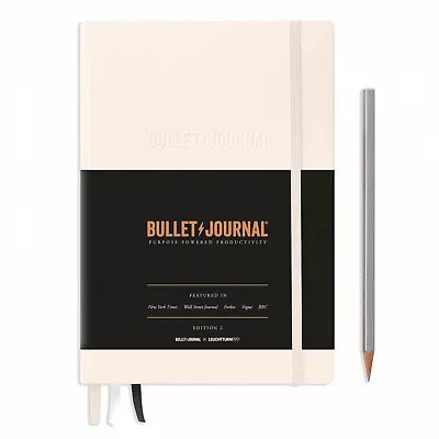 Leuchtturm1917 BULLET JOURNAL Edition 2 Medium (A5) BLUSH - 363573 • $46.95