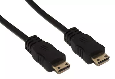 1.5ft HIGH-SPEED Mini-HDMI To Mini-HDMI W/Ethernet 30 AWG Cable • $4.44