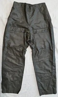 Rare East German Military NVA Rain / Wet Weather Motorcycle Uniform Pants M SG48 • $45