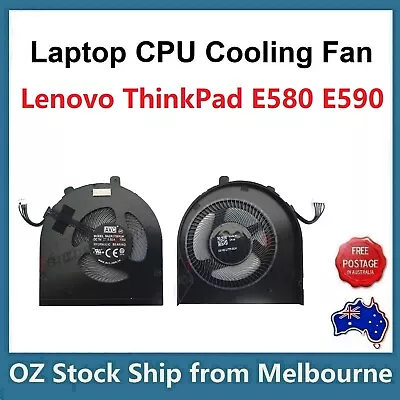 Genuine CPU Cooling Fan For Lenovo ThinkPad E480 E485 E490 E495 R480 AVC DELTA • $45