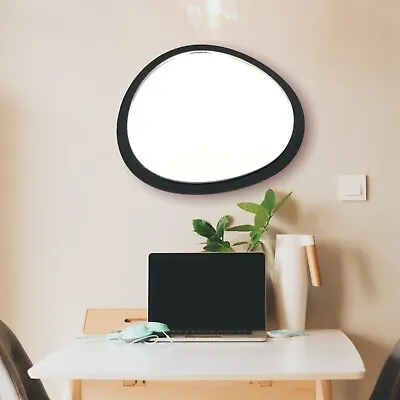 £68.99 • Buy Round Pebble Shaped Mirrors With A Colour Frame Of Your Choice & Hooks