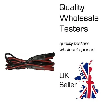 Test Leads Croc Clips Probes ACC020 AMECaL TL-104-CP For Fluke Megger Metrel • £12.95