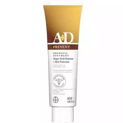 A+D Original Prevent Diaper Rash Ointment Skin Protectant 4 Oz. EX: 03/26 • $10.20