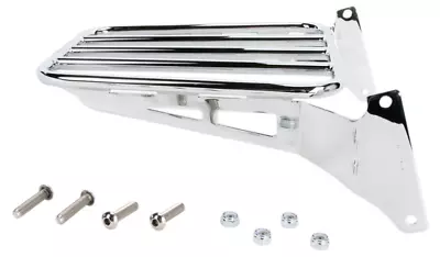 Cobra OE Backrest Luggage Rack For 2006-2016 Kawasaki VN900N - Chrome - 02-4468 • $189.69