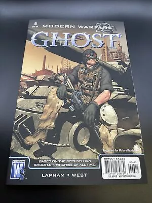 Wildstorm Comics CALL OF DUTY MODERN WARFARE 2 GHOST #6 RARE LAST ISSUE • $64.99