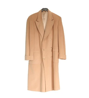 $258.87 • Buy Luxurious 100% Camel Hair Vintage Double Breasted Coat 44R Made In Canada