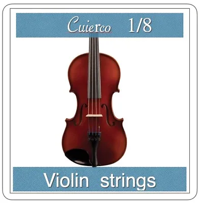 $4.98 • Buy E,A,D,G Fiddle Violin Strings Silver Wound , 1/8 Size US Fast Shipping!