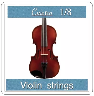 EADG Fiddle Violin Strings Silver Wound  1/8 Size US Fast Shipping! • $4.98