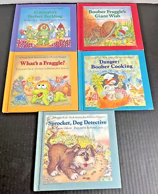 Vintage 80s Fraggle Rock Jim Henson’s Muppets Weekly Reader Books Children Lot 5 • $27.99