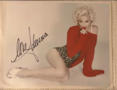 Madonna Signed Photo 8 X 10 Autographed 8x10 Photograph W/ Daniel Cohen COA Auto • $799.99