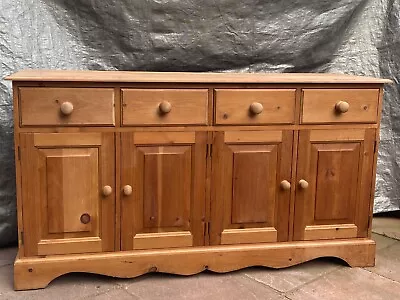 £190 • Buy French Pine Sideboard Dresser With Drawers Country Kitchen Pantry Vintage 1980