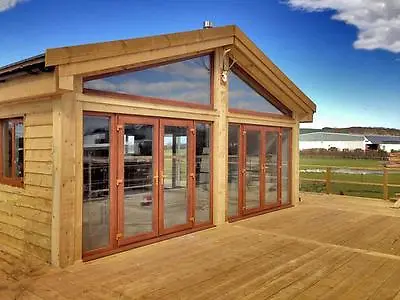 NEW 65ft X 22ft Log Cabin Timber Frame Turnkey Holiday Park Home Static Caravan • £22500