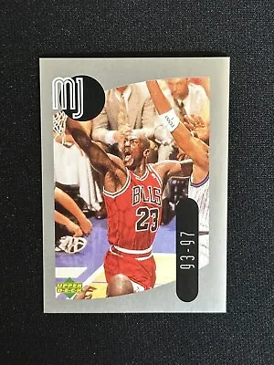 1998 Upper Deck Mini Sticker Michael Jordan #44 Basketball Card Chicago Bulls • $1.99