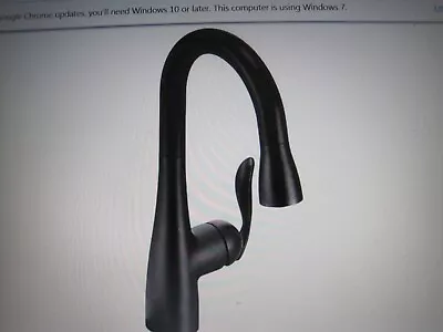 5995orb Moen Arbor Pull Down High Arc Bar Faucet Oil Rubbed Bronze Single Handle • $150