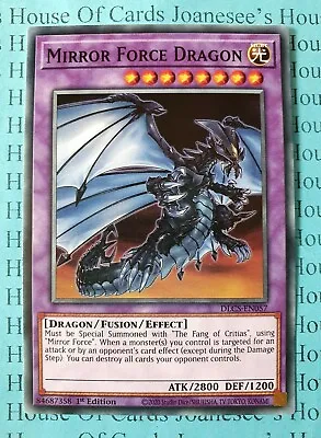 Mirror Force Dragon DLCS-EN057 Common Yu-Gi-Oh Card 1st Edition New • £0.99