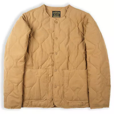OKONKWO Mens Army Military M-65 Liner Jacket Winter Quilted Cotton Coats Hunting • $95.69