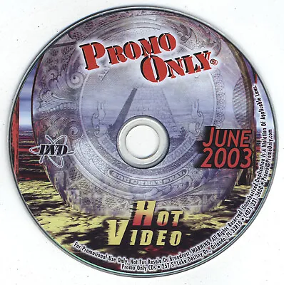 Hot Video June 2003 DVD - Marilyn Manson Staind Aaliyah Fleetwood Mac Shania • $18.99