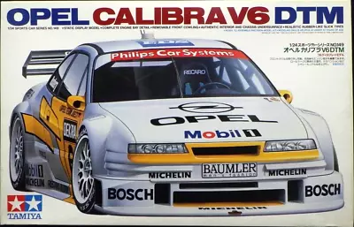 Tamiya 1/24 OPEL Calibra V6 DTM Sports Car Series No.149 Plastic Model Kit • $73.05