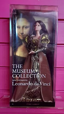 Barbie Collector Pink Label Mona Lisa Leonardo Da Vinci Museum Collection VGC  • $126.30