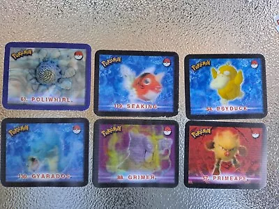 Pokemon Tazos 3d Cards Vintage • $15