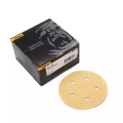 Mirka Gold 5 In. 5 Hold Psa Vacuum Disc P120 • $38.99