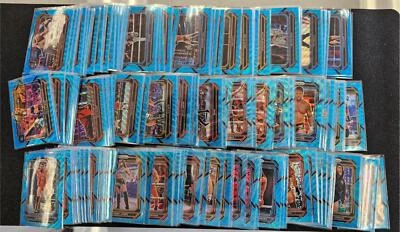 $2 • Buy 2023 Panini Prizm WWE #1-200 Blue Wave Prizm Parallel Pick Your Card