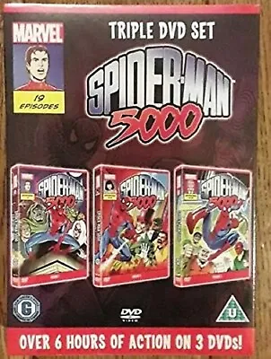 £48.99 • Buy SPIDERMAN 5000 COMPLETE SERIES DVD VOLUME 1 2 3 MARVEL CARTOON ANIMATION UK Rele