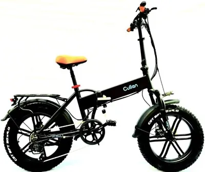 CULLEN 48V15AH 750W 20x4.0 FAT TYRE FOLDING EBIKE INTERGRATED RIM • $1199