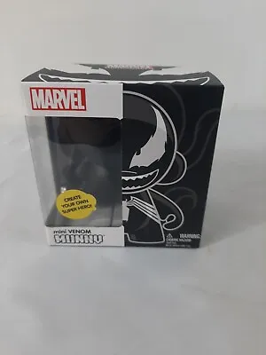 Kidrobot Marvel Mini Venom Munny Create Your Own Super Hero 4  Vinyl Figure  • $24.99