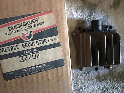 NEW Mercrury Quicksilver Voltage Regulator 37707 Old Stock • $89