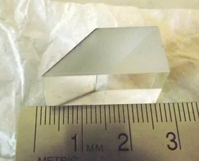 $27.98 • Buy RIGHT ANGLE BEAM PRISM 25.4MM ONE SIDE METAL COATED Laser Quality